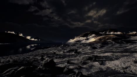 Dramatic-landscape-in-Antarctica-with-storm-coming